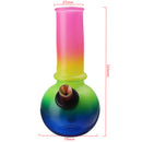 Funny Colorful H ookah Water Pipe Glass  For Herb Shisha Herb C igarette Fitter Bottle Smoking Accessories