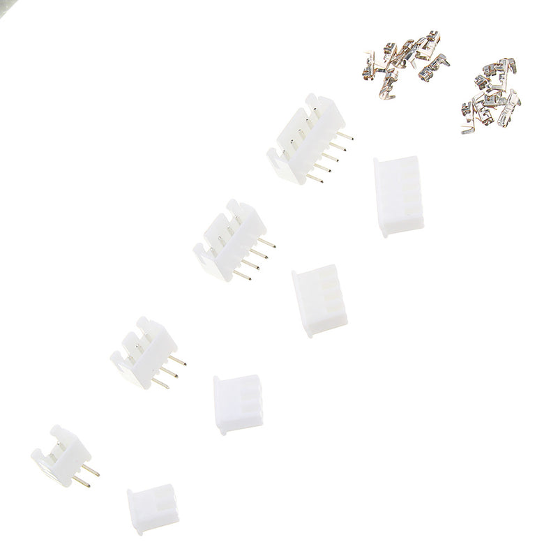 750pcs 2/3/4/5Pin JST-XH 2.54mm Dupont Connector Male/Female Wire Cable Jumper Pin Header Housing Connector Terminal Kit