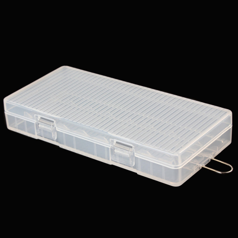 AA Battery Holder Organizer Portable Hard Plastic Case Storage Box