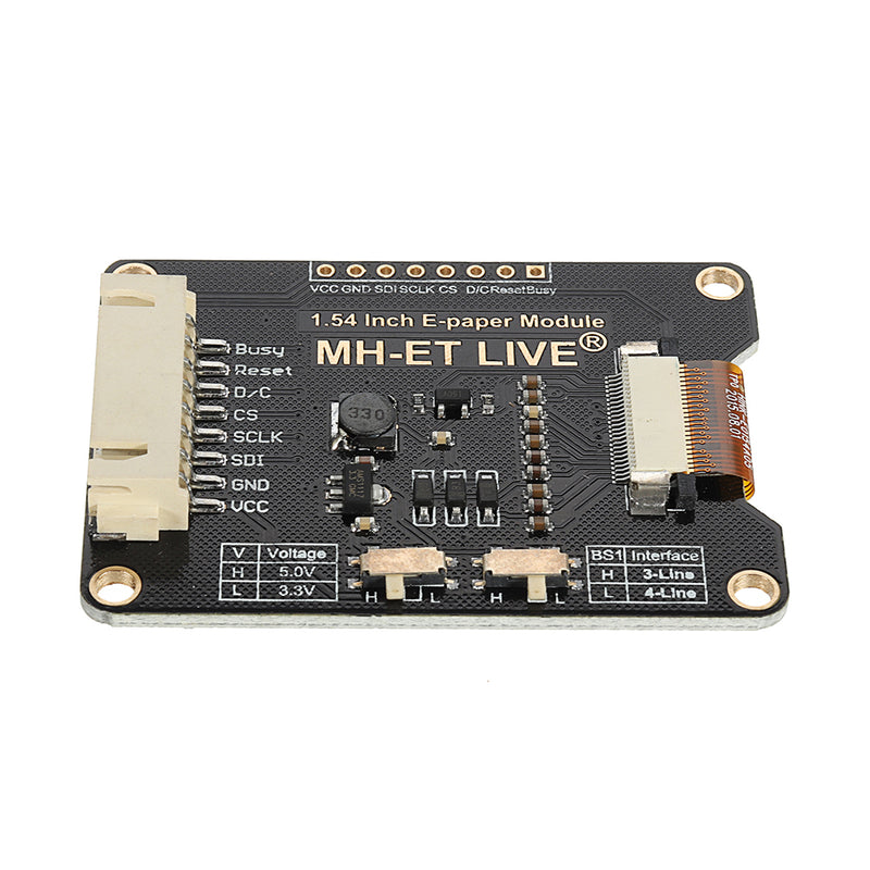 1.54 Inch E-ink Screen Module E-paper Electronic Paper Display Compatible For  R3 STM32