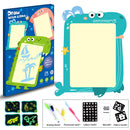 Multi-functional 2 in 1 Fluorescent Drawing Board Eco-friendly Writing Tablet Electronic Graffiti Handwriting Board Gifts Toys For Kids Childrens