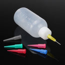 5Pcs 9.5X3.5CM Plastic Jam Painting Squeeze Bottles with Nozzles