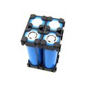 10pcs 2 Series 18650 Lithium Battery Support Combination Fixed Bracket With Bayonet