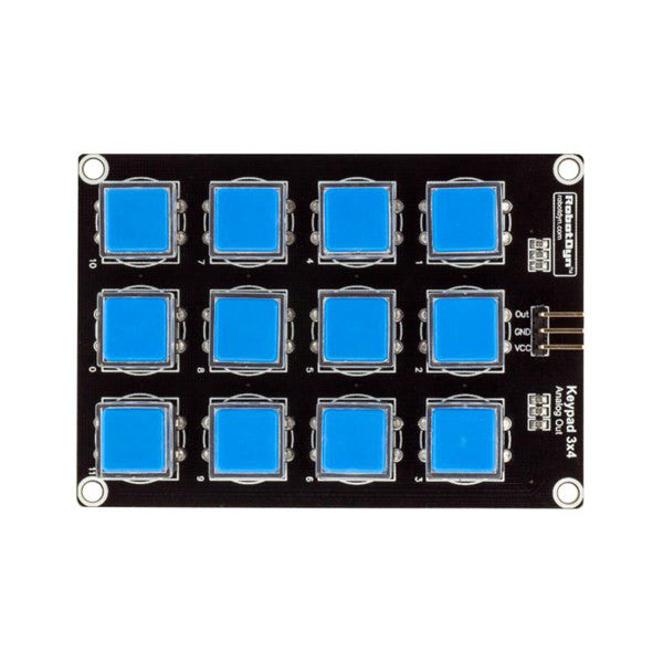 RobotDyn 5V Button Keypad 3x4 Module Board Compatible For  DIY