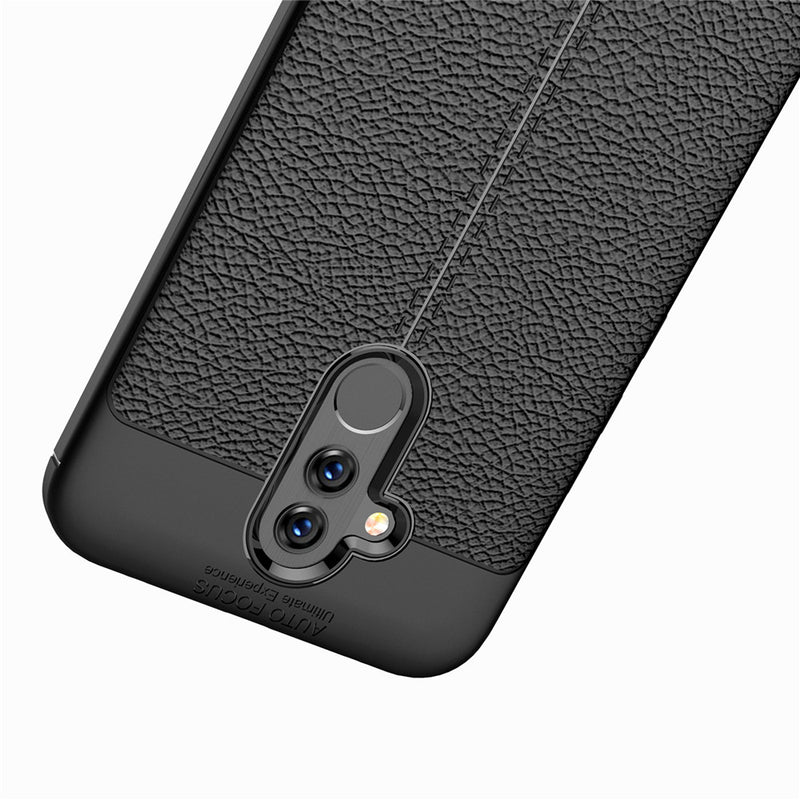 Bakeey Litchi Pattern Shockproof Back Cover Protective Case for Huawei Mate 20 Lite