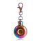 1oz 28ml Mini Stainless Steel Round Hip Flask With Keychain Liquor Alcohol Whiskey W-ine Pot