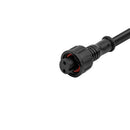 Small Size 2 Pin 3A 22AWG Waterproof IP67 Female And Male Connector with Cable Wire