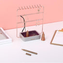 Singsong Jewelry Storage Rack Earrings Necklace Display Stand Cosmetic Storage Rack w/ Hooks Base from Xiaomi Youpin