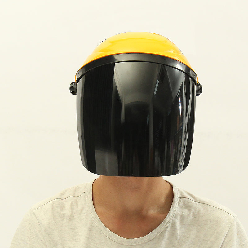 Adjustable Welding Helmet ARC TIG MIG Welding Lens Grinding Mask + Safety Goggles