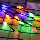 70CM Battery Power 20LED Pinecone Tree Branch Fairy String Light Christmas Home Party Decor