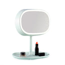 MUID Makeup Mirror Desk Lamp Table Dressing Mirror Bedside Night Lamp Princess Makeup Mirror LED Lamp Night Light