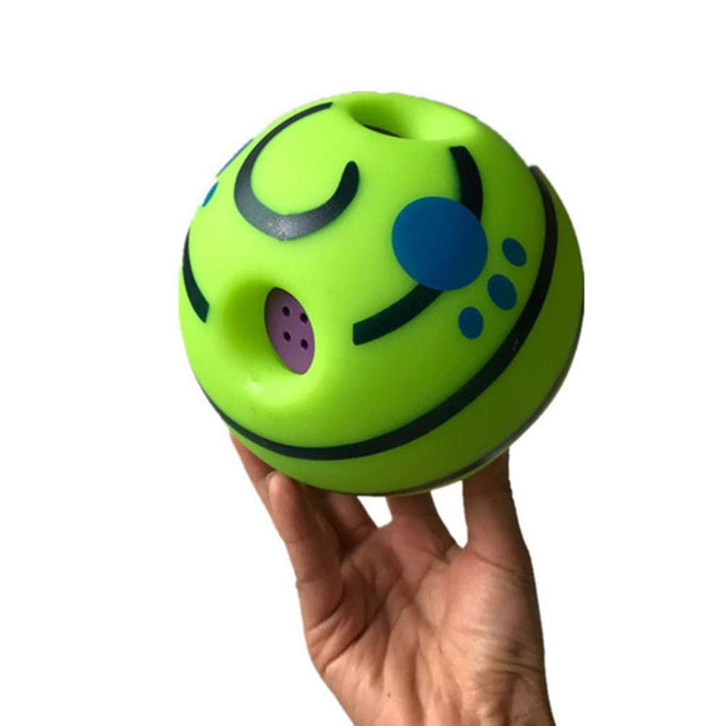 6 Inch Pet Dog Play Ball Training Chew With Funny Sound Toys Squeaky Giggle Ball