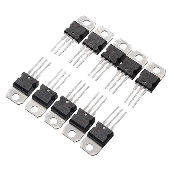 10PCS LM317T TO-220 LM317 TO220 Original IC Adjustable Regulators