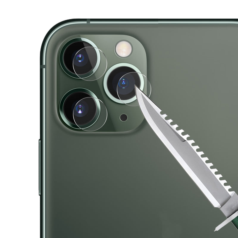 Enkay 0.2mm 3D Titanium Curved Edge Tempered Glass Screen Protector + Rear Camera Lens Protector For iPhone 11 Pro Max 6.5 Inch