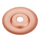 Drillpro 4-1/2 Inch Tungsten Carbide Coating Wood Carving Disc Shaping Disc for Angle Grinder