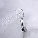 HIGOLD Bathroom Handheld Showerhead 3 Shower Mode Adjustable G Connector Shower Head with Anti-blocking Hole