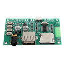 BT201 Dual Mode 5.0 Bluetooth Lossless Audio Power Amplifier Board Module TF Card U Disk Ble Spp Serial Port Transparent
