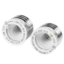 LUSTREON E27 E26 To E12 Bulb Holder Adapter Heat Resistant No Fire Hazard Converter