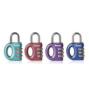 Mini 3 Digital Combination Security Padlock Zinc Alloy Travel Luggage Drawer Bags Lock