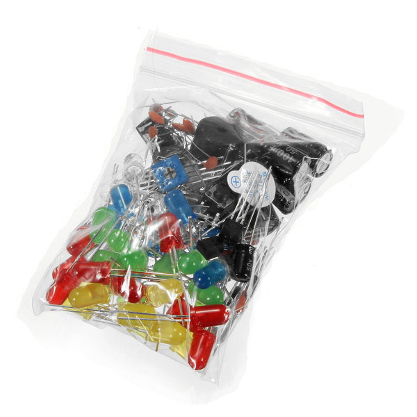 Geekcreit Power Supply Module 830 Hole Breadboard Resistor Capacitor LED Kit