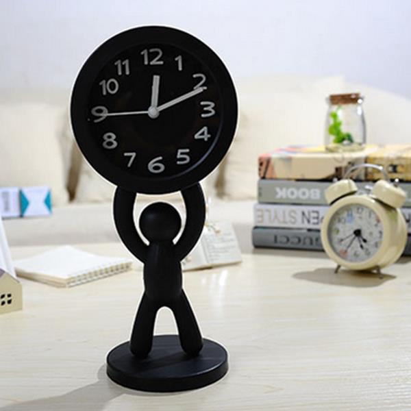 Solid Color Cartoon Small Dolls Table Alarm Clock Creative Cartoon Children Student Bedside Alarm Cl