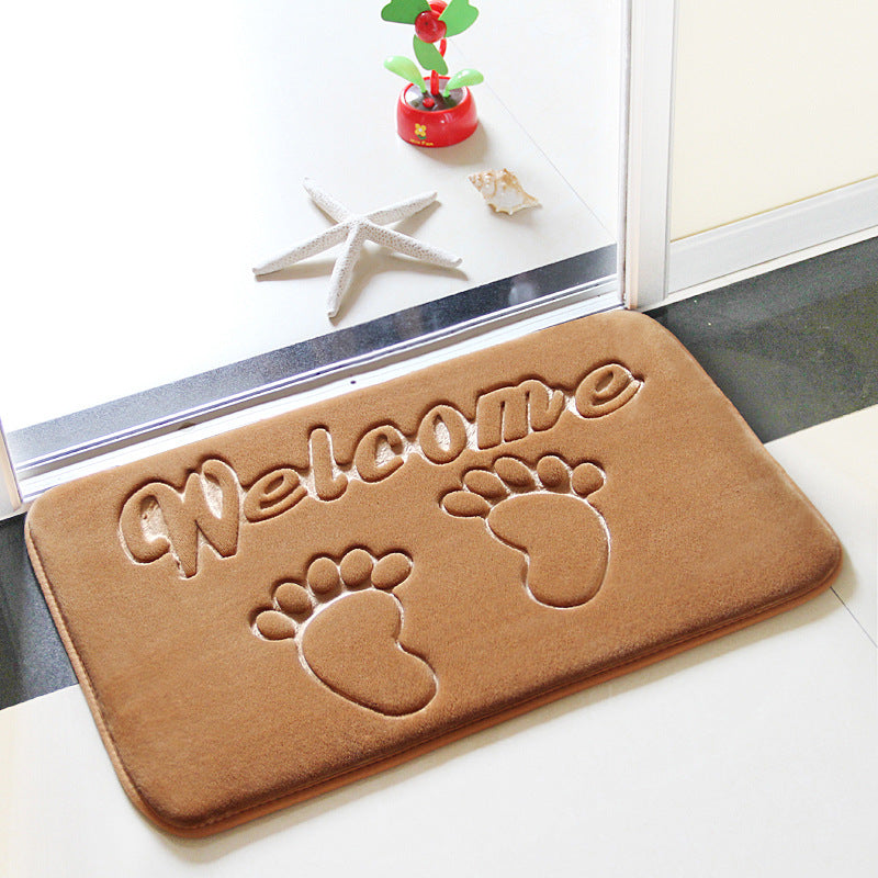 Bathroom Anti-slip Mat Absorbent Floor Mats Kitchen Door Mats
