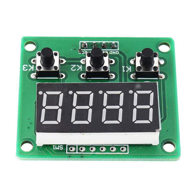 Four Digital Tube LED Display Module TM1650 with Button Scanning Module 4-wire Driver I2C Protocol