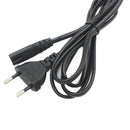 1.5m AC EU Eight Tail Hole Power Supply Adapter Cord Cable Power Adapter Connector Line for Computer Chassis