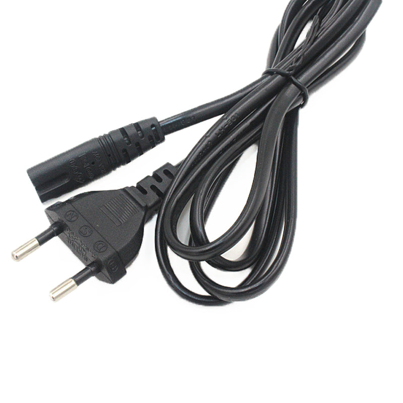 1.5m AC EU Eight Tail Hole Power Supply Adapter Cord Cable Power Adapter Connector Line for Computer Chassis