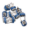 5 x 100pcs RM065 Horizontal Trimpot Potentiometer Assortment Kit With Storage Box