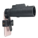 IPRee 12X50 Telescope Universal Camera Clip Aluminum Alloy Tripod High Power Night Light Monocular