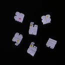 5 Boxes Dental Teeth Orthodontic Ceramic Bracket Braces Roth .022 Hooks 3-4-5