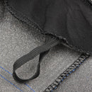Universal Car Seat Covers Front Rear Protectors 9 Piece Set Washable Blue & Black