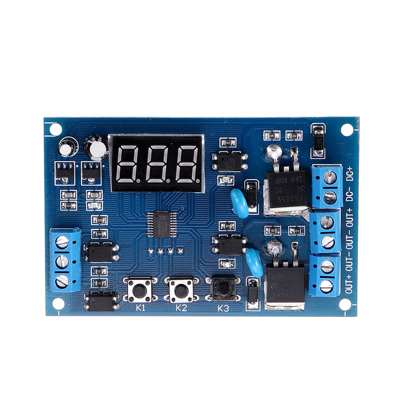 YYD-4 Double MOS Timer Relay Module 2 Channel Cycle Delay Timing Relay for Control Solenoid Valve Water Pump Switch