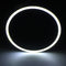 Circle Fog Lights DC 12V 24V 60-120mm COB Angel Eyes LED Light For  Motorcycle Car
