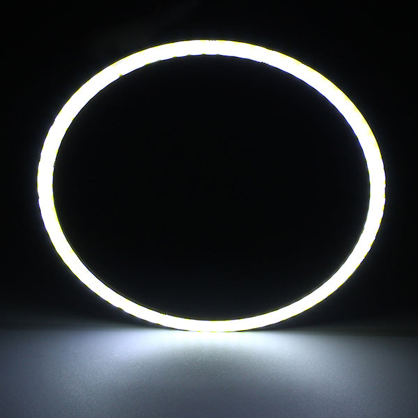 Circle Fog Lights DC 12V 24V 60-120mm COB Angel Eyes LED Light For  Motorcycle Car