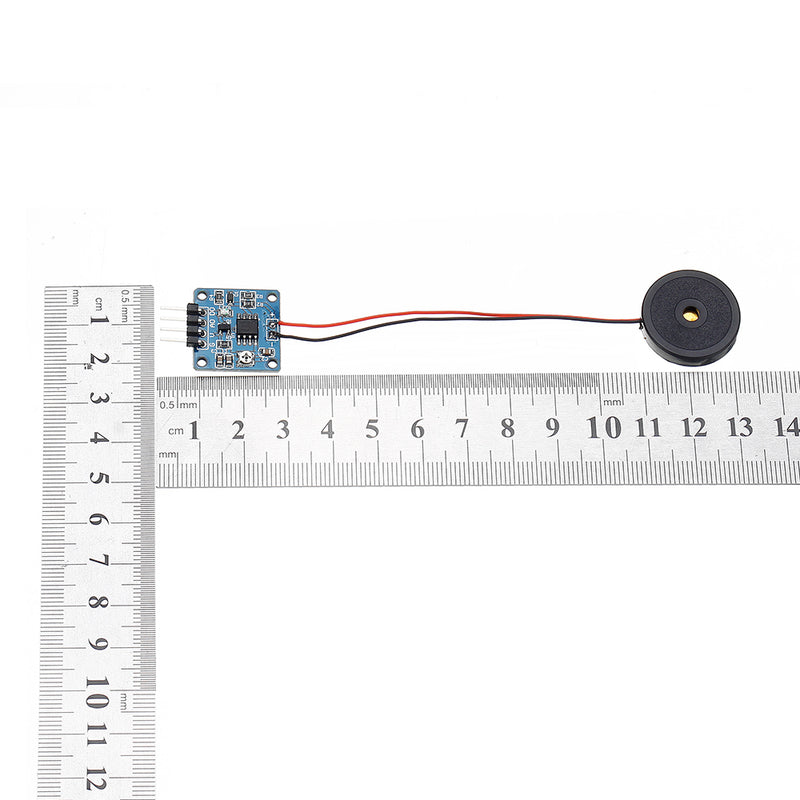 3pcs TZT 5V Piezoelectric Film Vibration Sensor Switch Module TTL Level Output For