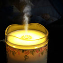 300ML Smart Aromatherapy Humidifier Nano Light Night Candlelight Humidifier