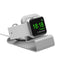 Aluminum Alloy Charging Dock Watch Stand Phone Holder For iWatch/Apple Watch Series 1/2/3/4