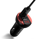 OLAF Dual USB Car Charger With LED Display Universal Fast Charge for iPhone for Samsung Xiaomi Huawei