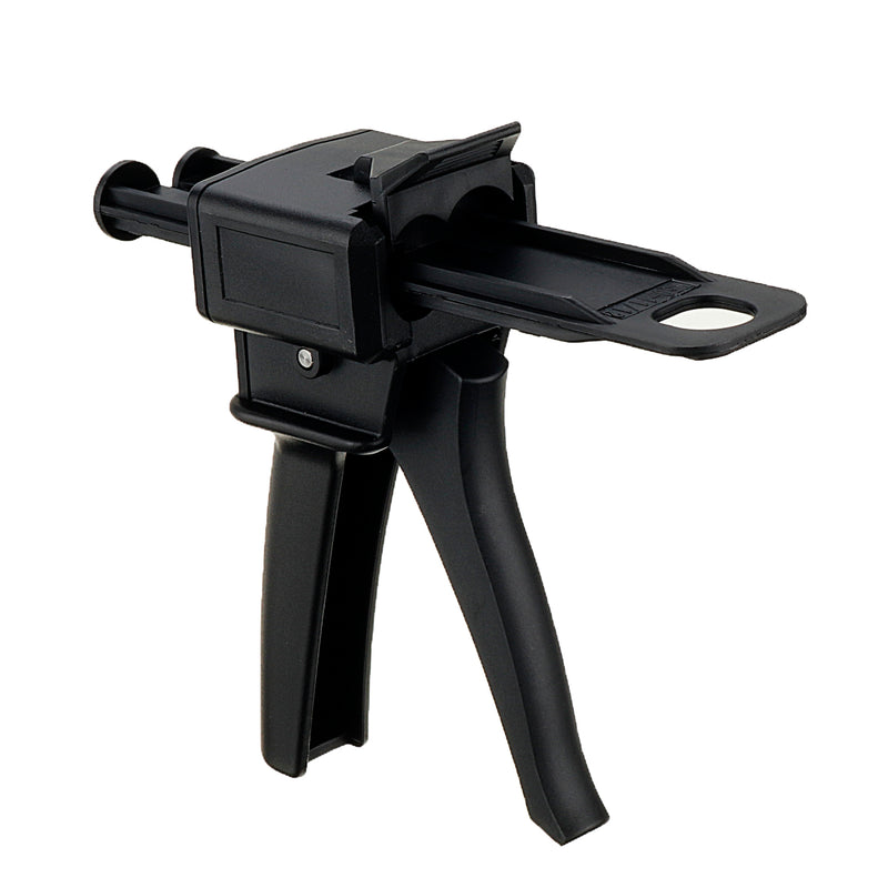 50ml AB Glue Applicator Dispenser Impression Mixing Dispensing Handle Spread Applicator Glue Nozzles Cartridge for 1:1/1:2 Glue Mixing Tube