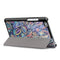 Tri Fold Colourful leaf Case Cover For 8 Inch Huawei Honor Waterplay Tablet