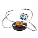 Full Aluminum Alloy 4 Arms Soldering Station CNC Base PCB Fixture Universal Strange Third Hand