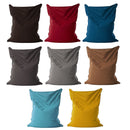 Large Small Lazy Sofas Covers Chair without Filler Linen Cloth Lounger Seat Bean Bag Pouf Puff Couch Tatami Living Room