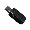 iMars KN331 bluetooth 5.0 Audio Receiver Transmitter 2-in-1 USB 3.5mm AUX Jack Stereo Adapter for TV Headphone PC Car CD Player