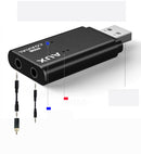iMars TX11-C bluetooth 5.0 + EDR Audio Transmitter Support 3.5mm AUX Coaxial USB Audio Input Interface