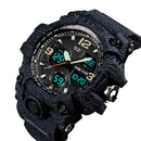 SKMEI 1155B Military Camouflage Waterproof Multi-function Outdoor Dual Digital Watch Men Watch