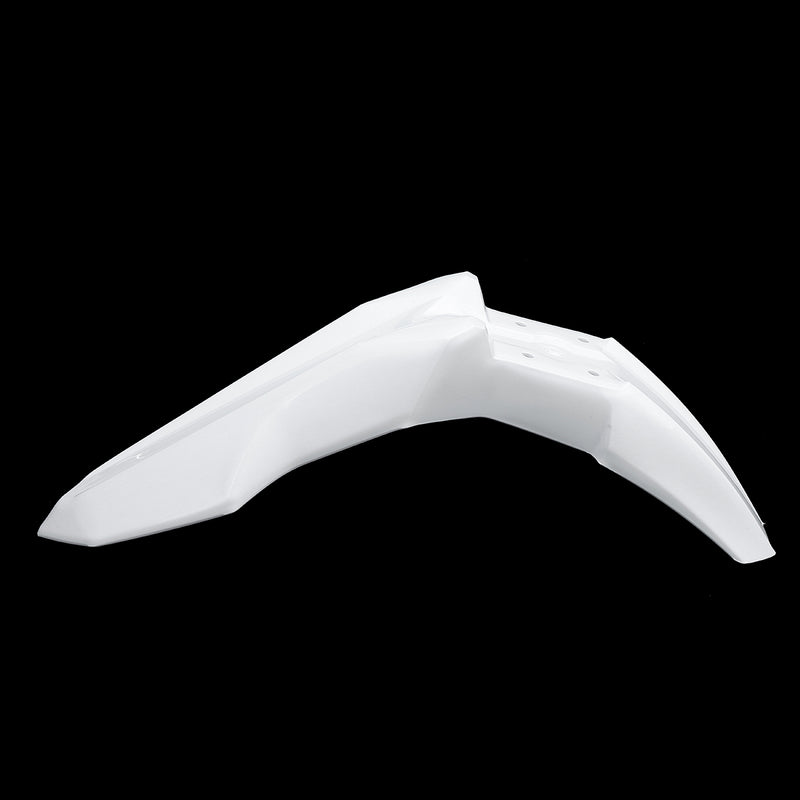 ABS Universal Motorcycle White Front Mudguard Cover For Yamaha/Suzuki