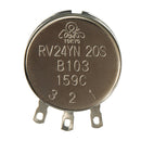RV24YN20S B103 10K Single Ring Carbon Film Potentiometer 2W 20000rpm