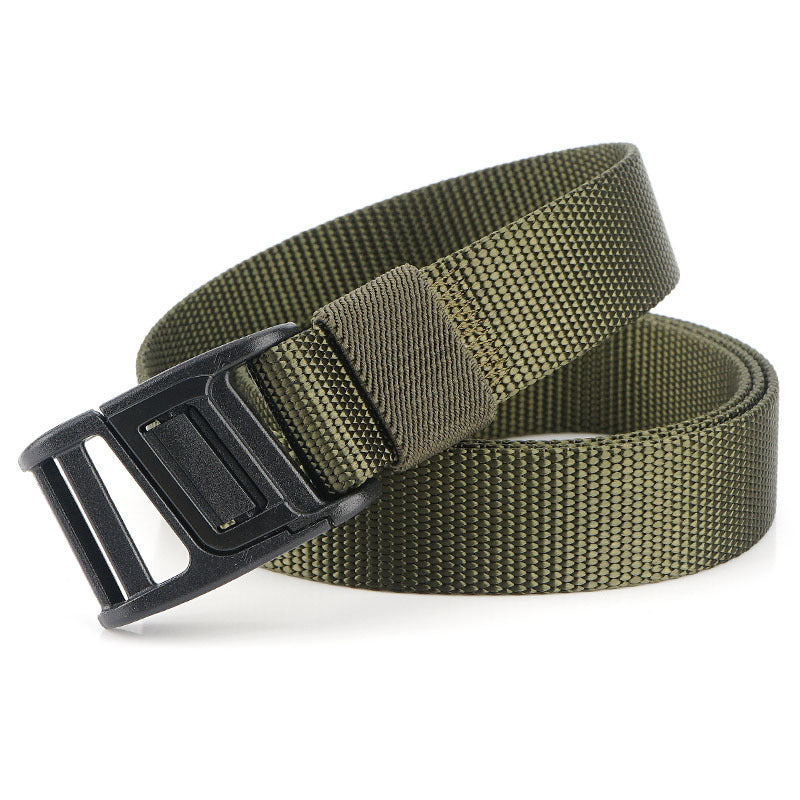 ENNIU 125cm 2.5cm 1200D Nylon Tactical Belt Zinc Alloy Buckle Quick Release Leisure Waist Belt